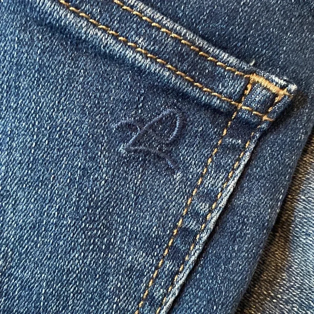 DL1961 Chloe Denim Jeans Preston Wash Raw Distressed Released Hem‎ Like New 10